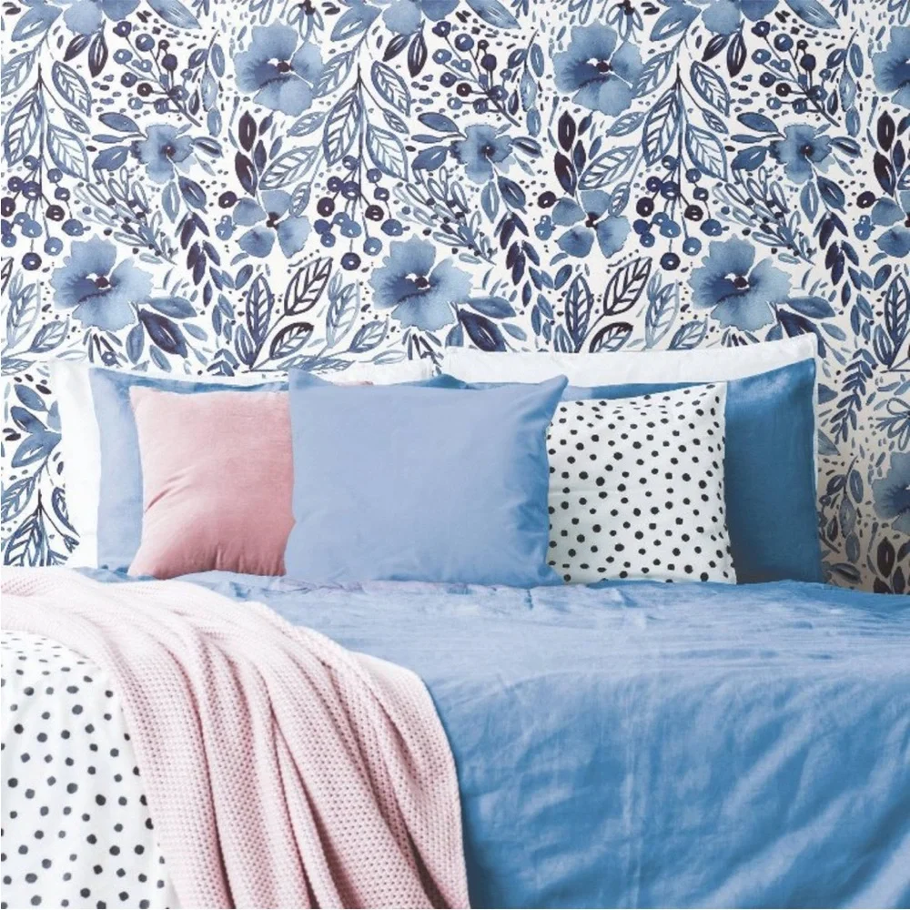 Roommates Clara Jean April Showers Peel And Stick Wallpaper